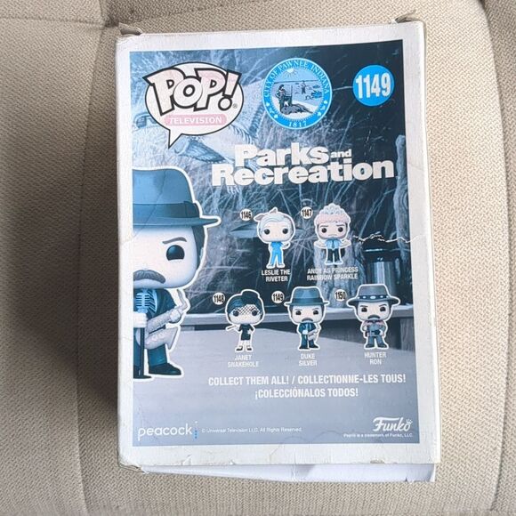 Funko Pop! Vinyl: Television Parks and Recreation Duke Silver 1149 New In Box - Picture 4 of 7